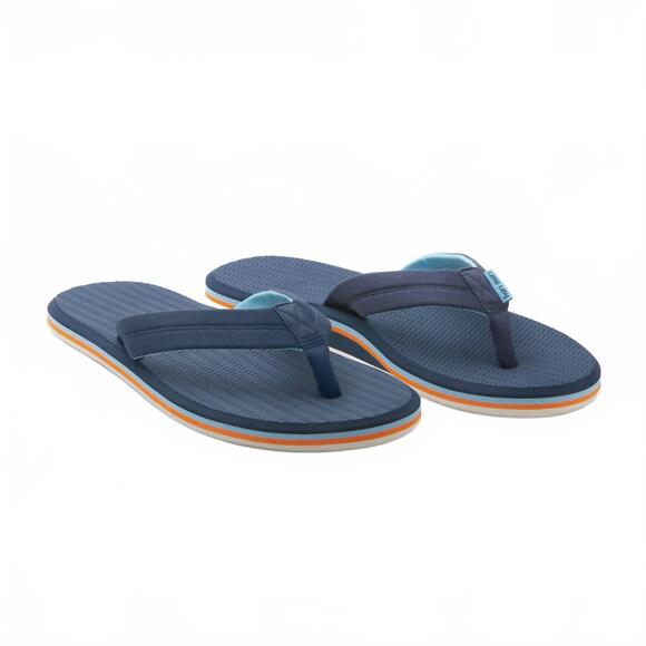 NEW HARI MARI men\'s dune flip flops in navy